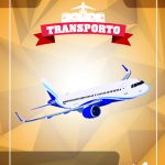 Transporto - karta dopravného prostriedku dopravné lietadlo